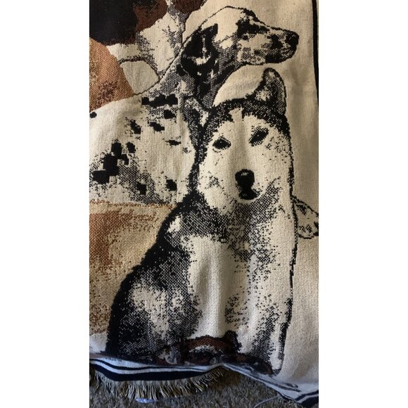 Goodwin Weavers 70"X48" Cotton Tapestry Dog Breed Throw Blanket - Picture 6 of 9